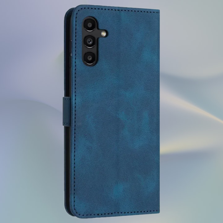 Samsung Galaxy S25 / S24 Phone Stand Cover Case Leather Solid Color Phone Shell ,s25/s24 غلاف سامسونج